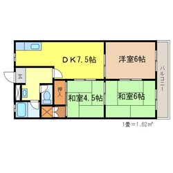 藤マンションの物件間取画像